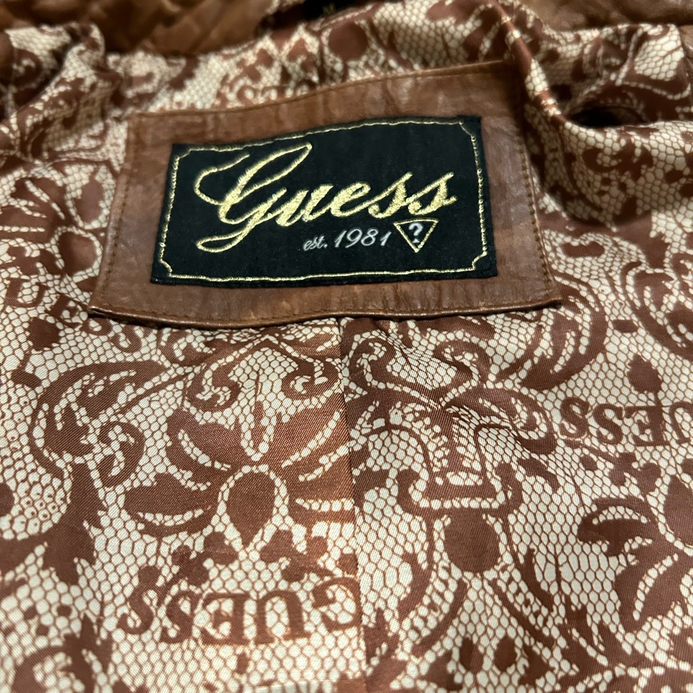 Guess Leather Jacket 🧥 (Women’s Small) - Picture 4 of 4